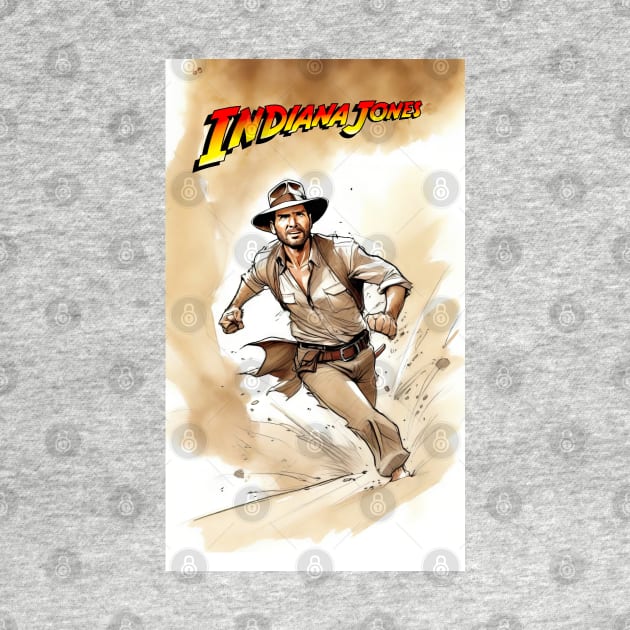 Indiana Jones - Quick sand 2 by Buff Geeks Art